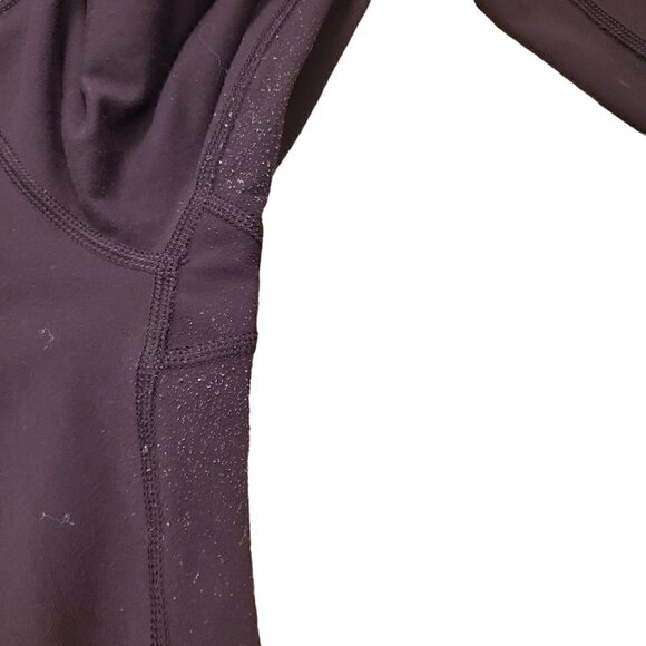 Lot of 2 Lululemon Women Gray Purple Pull On Leggings Yoga Pants‎ Size 26 - Picture 8 of 8